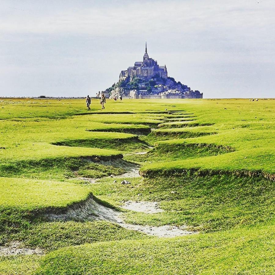 Baie Mt St Michel , Jullouville , Villa Caprice Rdc , 50 M Mer ,7 Pers , Pres Plage Dday Екстер'єр фото