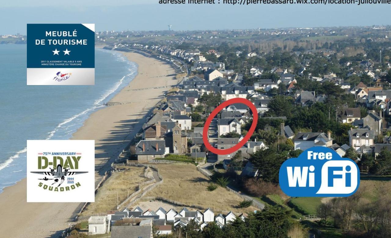 Baie Mt St Michel , Jullouville , Villa Caprice Rdc , 50 M Mer ,7 Pers , Pres Plage Dday Екстер'єр фото